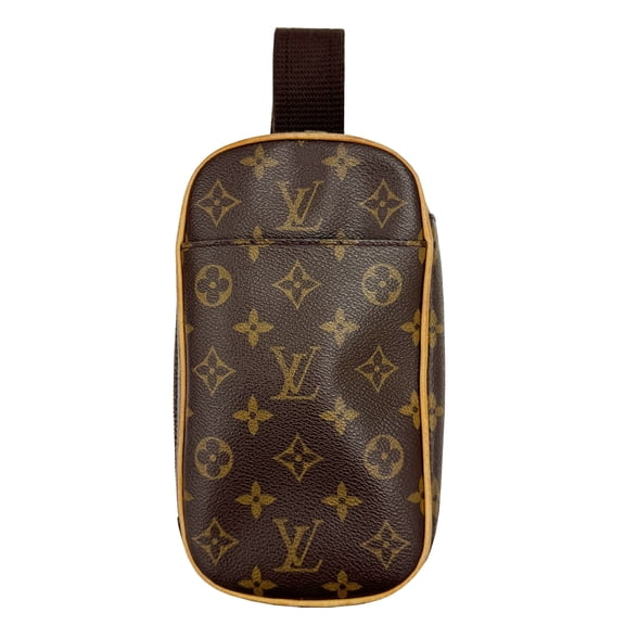 Pre-Owned LOUIS VUITTON Monogram Pochette Ganju Body Bag M51870 CA0093 Shoulder for... (Good)