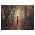 thumbnail image 2 of Design Art - Woman in Frosty Forest, 2 of 4