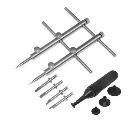 Jesscasday Multifunctional Camera Lens Maintenance Kit 3 Heads Anti Slip Design Universal Compatibility