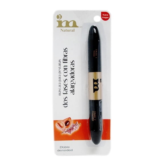 Máscara para pestañas Im Natural dos fases tono azul y negro 14 g