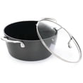 thumbnail image 4 of Kenmore Elite 10 Piece Aluminum Diamond-Infused Ceramic Nonstick Cookware Set in Blue, 4 of 5