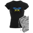 thumbnail image 1 of CafePress - Cool Ukraine Flag Ukrainian Pride Native U Pajamas - Women's Dark Pajamas, 1 of 1