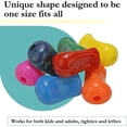 thumbnail image 4 of The Pencil Grip Metallic, Classroom Pack of 72, Universal Ergonomic Training Gripper for Righties and Lefties, Assorted Colors (TPG-11872), 4 of 4