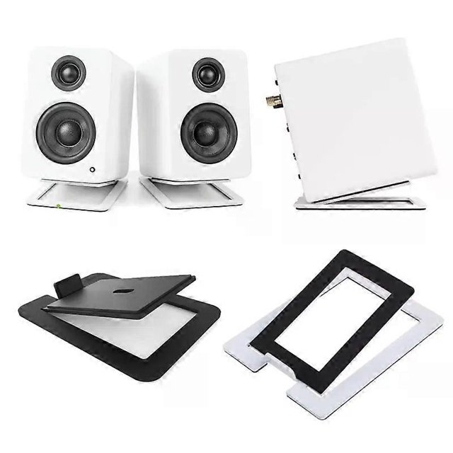 16 Dip Angle Desktop Computer Speakers Holder Bracket Durable Metal Audio Stand for Kanto s YU4 Active Speaker Accessories