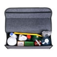 thumbnail image 4 of Large Anti Slip Compartment Boot Storage Organizer Tool Car Storage Bag Car Trunk Organizer Soft Felt Storage Box Accessories, 4 of 7