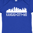 thumbnail image 4 of Inktastic Kansas City Missouri Skyline MO Cities Boys or Girls Baby Bodysuit, 4 of 5