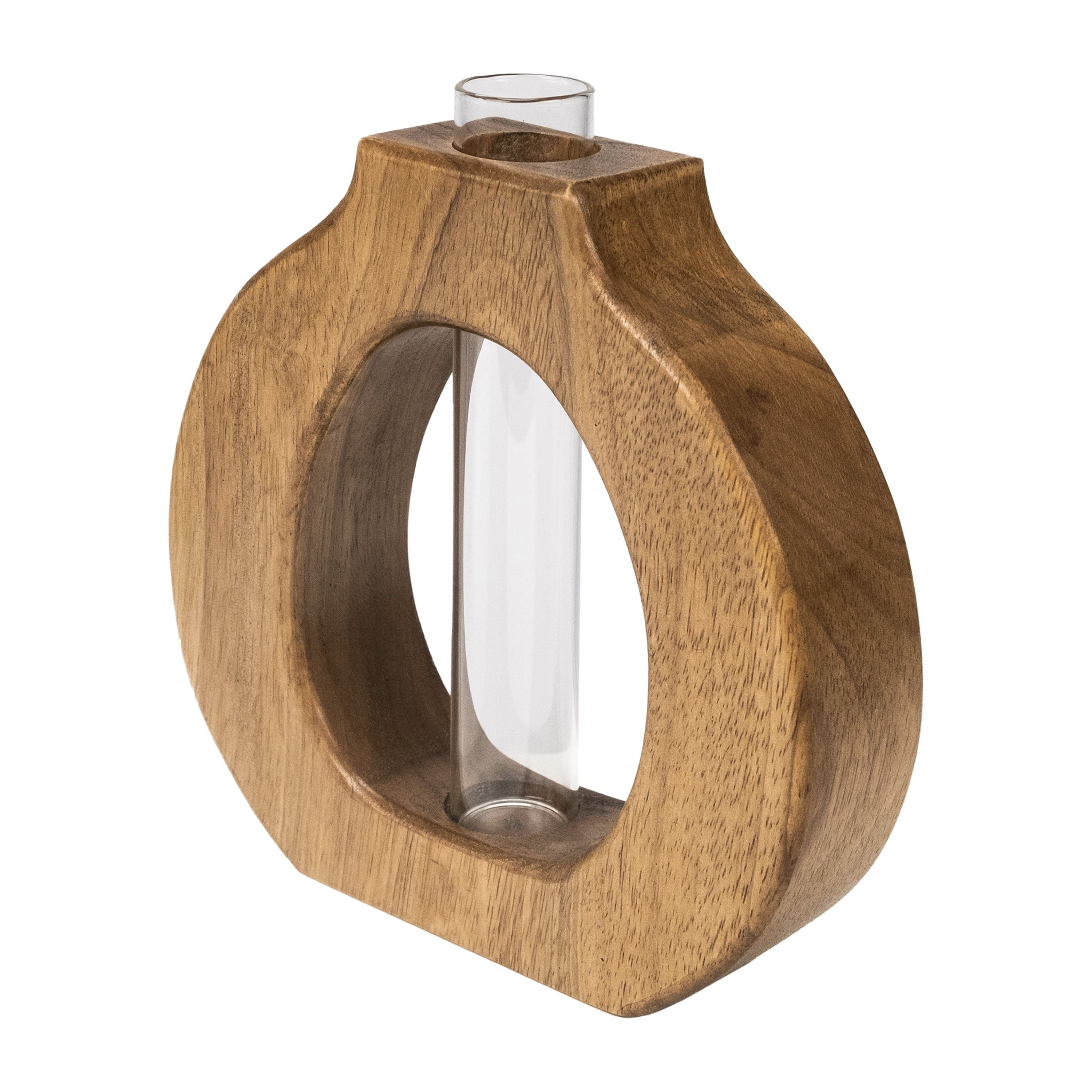 Better Homes & Gardens Wood and Glass Round Plant Propagation Station