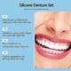 thumbnail image 4 of Silicone Reline Denture Set, Adjustable Dentures, Upper and Lower Denture Kit, Comfortable and Waterproof Fake for Instant Smile Restoration, 4 of 5