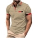 thumbnail image 2 of pstuiky camisetas de hombre, Camisa informal de verano para hombre, de manga corta, color liso, fina, con botones ropa de hombre m, 2 of 6