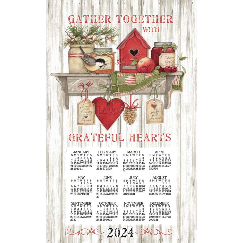 Kitchen Towel Calendar