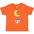 thumbnail image 3 of Inktastic Stardust Fairy, Cute Fairy, Fairy on a Swing, Moon Girls Toddler T-Shirt, 3 of 5