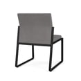 thumbnail image 5 of Fauteuil d'Appoint Sans Accoudoirs pour Réception Gansett / Acier Noir / Gris Pâle, 5 of 5