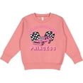 thumbnail image 2 of Inktastic Mommy's Racing Princess Pink Race Car Toddler Sweatshirt, 2 of 4