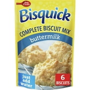 Betty Crocker Bisquick Complete Buttermilk Biscuit Mix, Just Add Water, 7.5 oz.