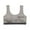 Grey, variant on NOKIO Girls Padded Training Bra Crop Cami Training Bras for Girls, Seamless Bra Kids Girls Underwear Foam Bra Vest Children Underclothes Sport Undies Clothes