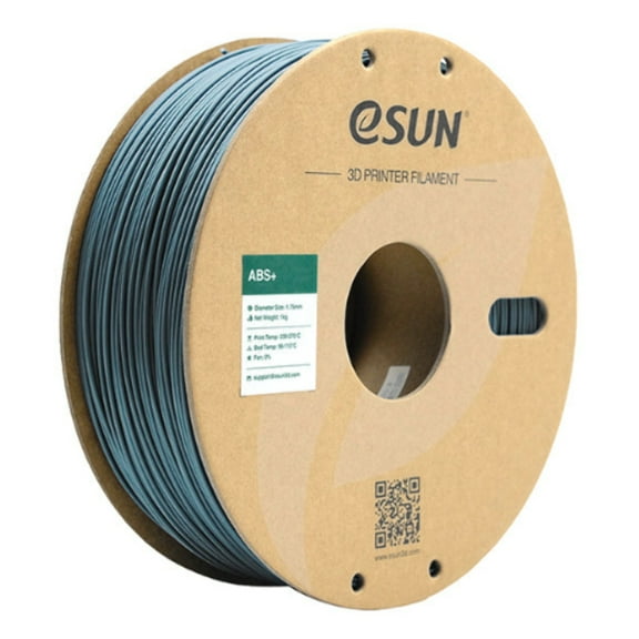 eSUN ABS  Grey Filament - Enhanced Durability for 3D Printing