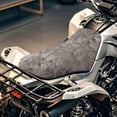 thumbnail image 2 of KUIFORTI Grey Camo ATV Seat Cover 4-Wheeler Seat Covers ATV Back Seats Powersports Cushion Covers Waterproof for Sportsman/Rancher/Foreman/Scrambler/Kodiak/Polaris Scrambler, 2 of 7