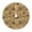 Velcro, variant on Xecao coffee Stamps Pattern Christmas Tree Skirt Round Xmas Tree Mat Base Cover for Holiday Home Decorations-30"