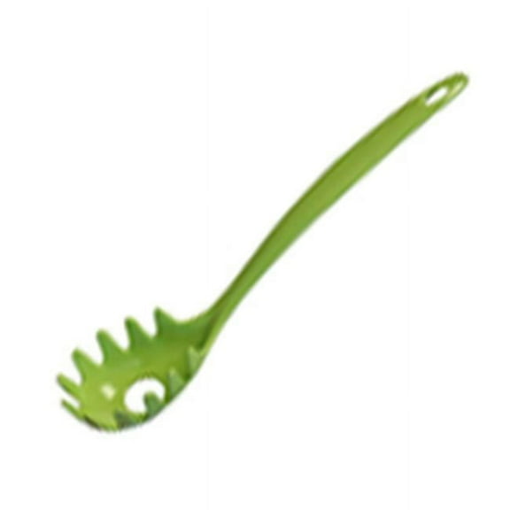 100% Organic Melamine Kitchen Spaghetti Fork, Lime