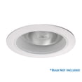 thumbnail image 4 of Recorte para empotrar con deflector NICOR Lighting blanco de 6 pulgadas (17510) x2, 4 of 6