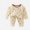 Yellow, variant on ITSAME Girls Outfit Long Sleeve Crewneck Pullover and Pants 2-Piece Floral Print Loungewear Set Size 2T
