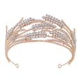 thumbnail image 1 of Shisuyan 1 Pce Style Baroque Couronne de Mariée Robe de Mariée Coiffe Couronne Brillante Femme Tiare, 1 of 8