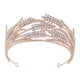 thumbnail image 1 of KAKOWELY 1 corona de novia estilo barroco para vestido de novia, tocado brillante para mujer., 1 of 4