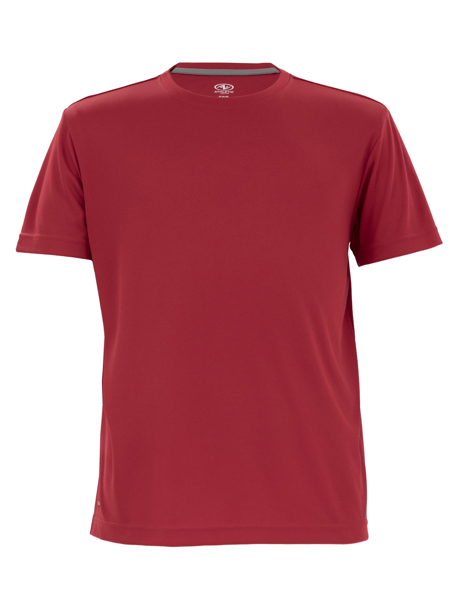 Athletic Works Men's Active Core Short Sleeve T-Shirt- 2-Pack, Size S-3XL