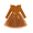 Brown, variant on Arshiner Toddler Tutu Dress Little Girls Long Sleeve Casual Tulle Kids Fall Winter Outfits with Ribbon
