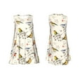 thumbnail image 7 of Logiee Little Birds Print Summer Dresses for Women,Beach Sleeveless Flowy Pocket Tshirt Tank Sundresses,Women's Sleeveless Dress, 7 of 7
