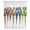 Multicolor, variant on Colorful Parrot Sheer Curtains 72 Inch Length, Light Filtering Voile Curtain Panel, Watercolor Modern Funny Animal Bird Rod Pocket Drapes Window Treatments for Living Room Bedroom 52"x72"