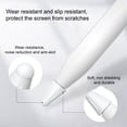 thumbnail image 5 of Lomubue 8Pcs Stylus Tip Covers Mute Noise Reduction Wear-resistant Non-slip Anti-fall Replacement Matte Touch Tablet Capacitive Pen Nib Cases for Apple Pencil 1 2, 5 of 10