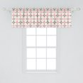 thumbnail image 2 of Ambesonne Modern Window Valance, Hexagonal Shaped Lines, 54" X 18", Multicolor, 2 of 3