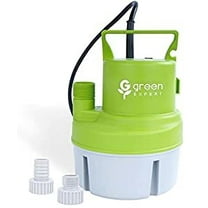 Green Expert 1/6HP Handy Utility Pump Submersible 25-Foot Power Cord Portable to Remove Water in Pools Hot Tub Flooded House Basement Sump Heater Backup Drain Pump Easy to Use