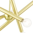 thumbnail image 3 of 45584-12 Livex Lighting Stafford - 8 Light Chandelier in Modern Style - 24 Inches wide by 20.25 Inches high-Satin Brass Finish, 3 of 8
