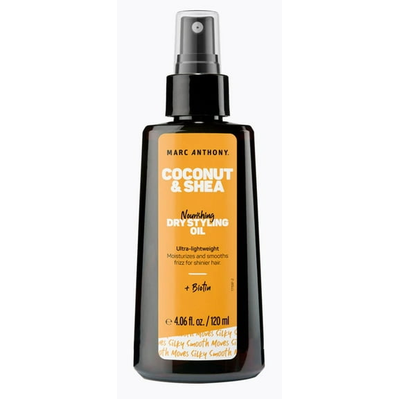 Marc Anthony Coconut & Shea Dry Styling Oil 4.06oz Pump (Pack of 3)