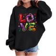 thumbnail image 4 of TaTaai Valentines Sweatshirt Women Gnomes Shirts Love Heart Sweater Crewneck Long Sleeve Pullover Tops Gift, 4 of 8