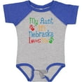 thumbnail image 3 of Inktastic My Aunt in Nebraska Loves Me Boys or Girls Baby Bodysuit, 3 of 5