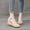 Beige, variant on Slide Sandals Flat Flip flops for women Open Toe flat flip flops for women Flat Arch Flat Heel Thin Slip-Resistant Stability