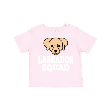 

Inktastic Dog Golden Labrador Squad Gift Toddler Boy or Toddler Girl T-Shirt