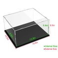 thumbnail image 2 of Vitrina de acrílico transparente espesado para Lego 21319 Ideas Central Perk Collectibles Ensamblar caja transparente con base de madera y plástico negro en el interior 13,8 x 9,8 x 5,9 pulgadas, 2 of 5