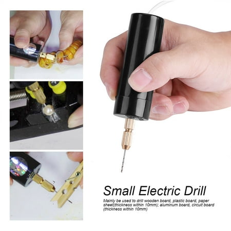 

Ejoyous Portable Mini Small Electric Drills Handheld Micro USB Drill with 3pc Bits DC 5V Mini Drill Mini Hand Drill