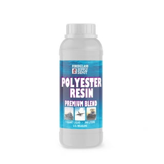 Fiberglass Warehouse Gel Coat 1 Gallon White Gelcoat (No Wax) with 2 oz MEKP Catalyst, Easy Application Modified Polyester Resin Durable and Safe