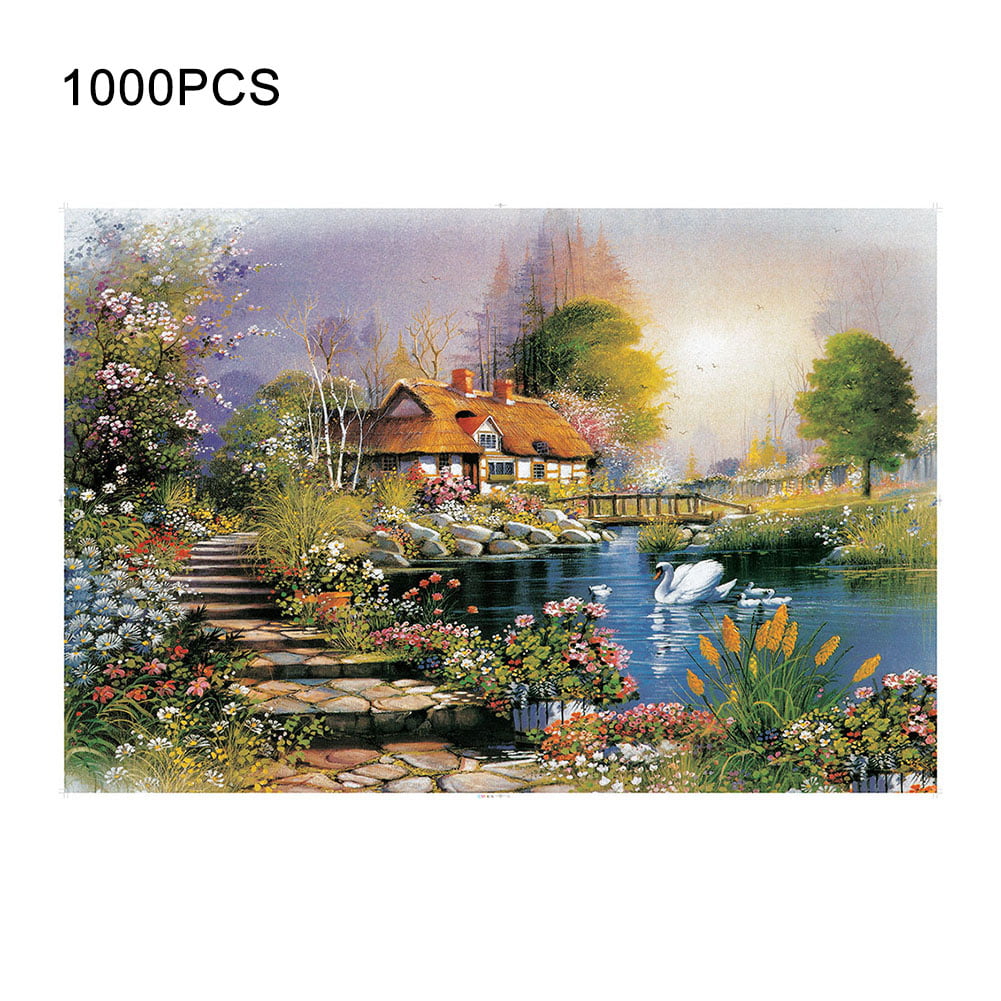 1000Pcs Jigsaw Puzzles Educational Toy Italian Landscape Scenery Puzzle Toy