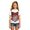 A-Red845, variant on Bobifish Boys Tee Shirts Oktoberfest Red Gingham Print Crew Neck Short Sleeve T-Shirts Seasonal Festive Everyday Tops Tees