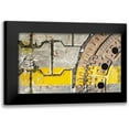 thumbnail image 1 of Bircheneder, Stefan 18x12 Black Modern Framed Museum Art Print Titled - Grenzgelb 6, 1 of 5