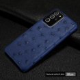 thumbnail image 1 of Funda de teléfono de avestruz de lujo para samsung note 20 ultra, A52, a72, Funda de cuero genuino para samsung s21 ultra, a51, s20 plus Fivean unisex, 1 of 2