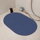 thumbnail image 5 of Felpudo de diatomita azul marino, rojo y caqui | Felpudo absorbente y antideslizante para baño (40 x 60 cm) | Alfombra de baño de microfibra de secado rápido con reverso de TPR | Felpudo suave para, 5 of 5