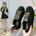 thumbnail image 5 of Women's Fashion Sneakers | Rhinestone & Glitter Decor Platform Shoes for Wedding, Party & Evening Events, 5 of 7