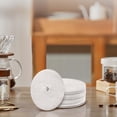 thumbnail image 5 of Hearthoom Replacement Paper Filter Packs 100 Count Coffee Filter Paper Round Coffee Maker Filters Compatible with Coffee And Espresso Makers Disposable Coffe Tea Filters,White, 5 of 7